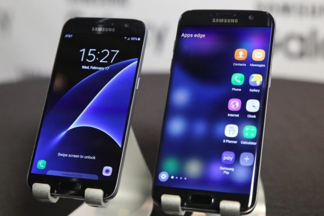 Samsung Galaxy S7 экран