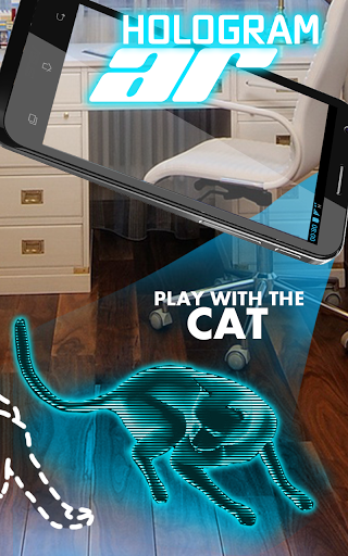 AR Голограмма Кот Tom скачать на Андроид