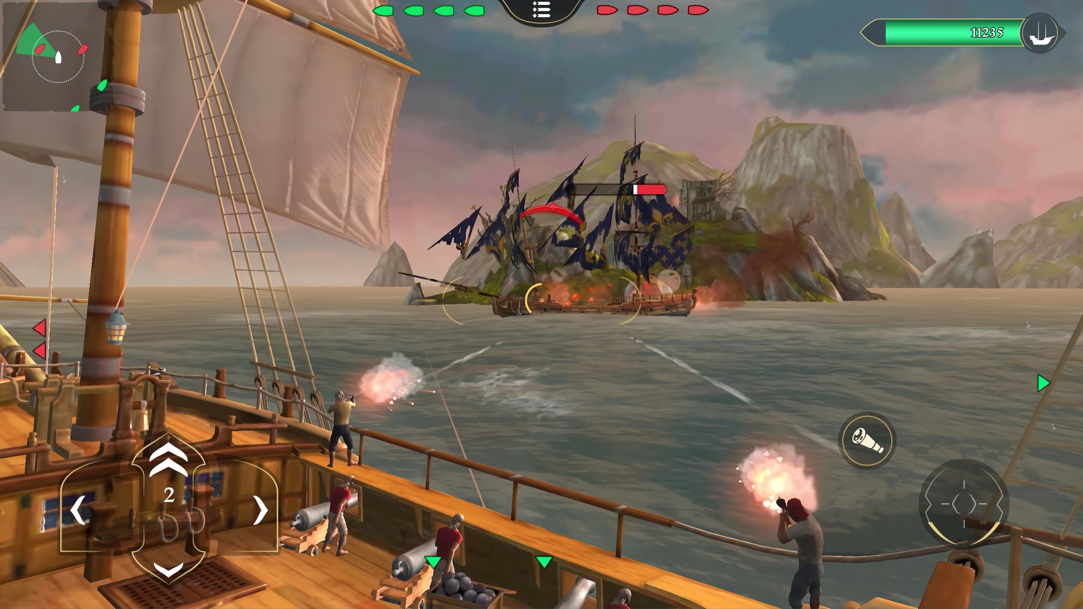 Dragon Sails: Battleship War на Андроид