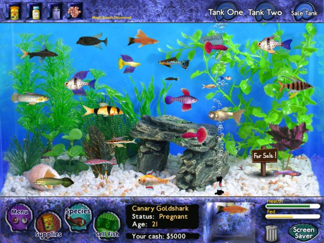 Игра "Fish Tycoon" на Андроид