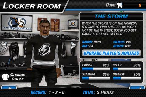 Игра "Hockey Fight Pro" на Андроид