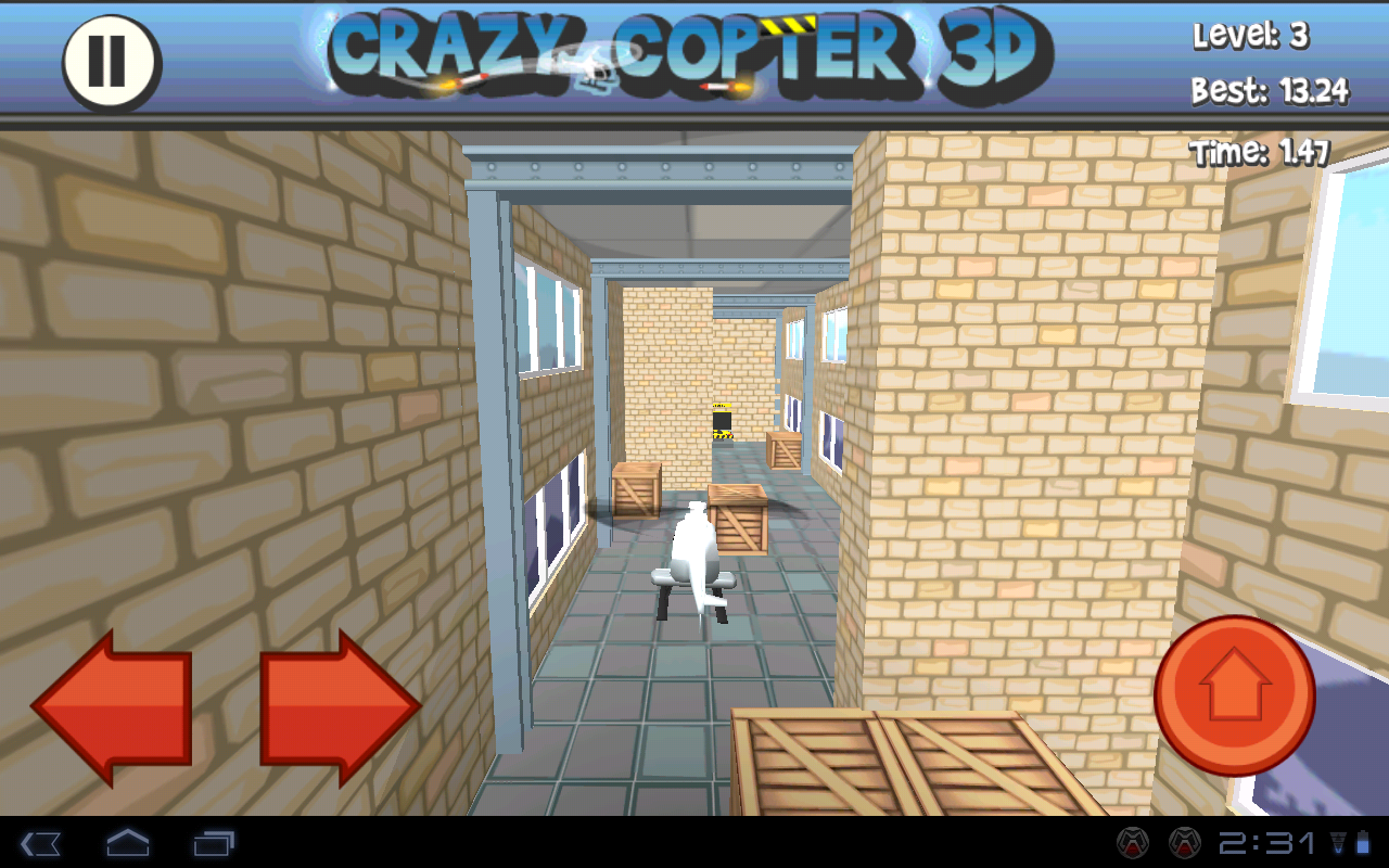 Игра Paper Glider Crazy Copter 3D на Андроид