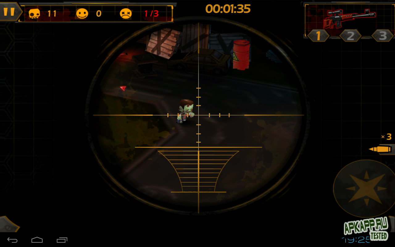 Игра "Call of Mini: Sniper" на Андроид