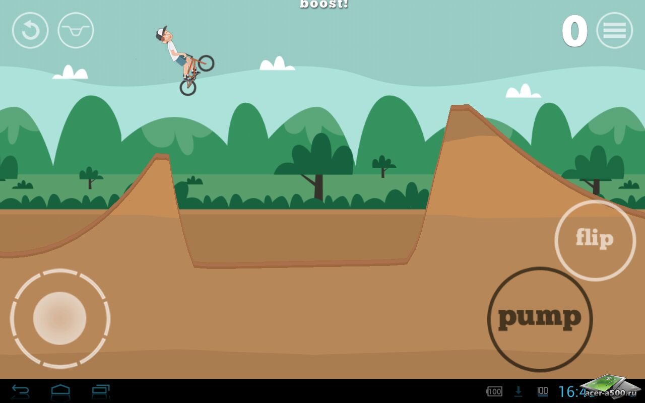 Игра "Pumped: BMX" на Андроид