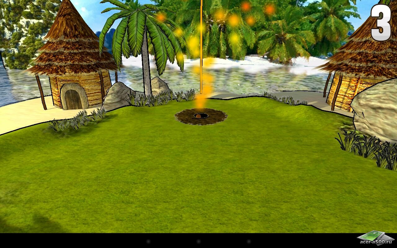 Игра "Armaroller (3D Mini Golf)" на Андроид