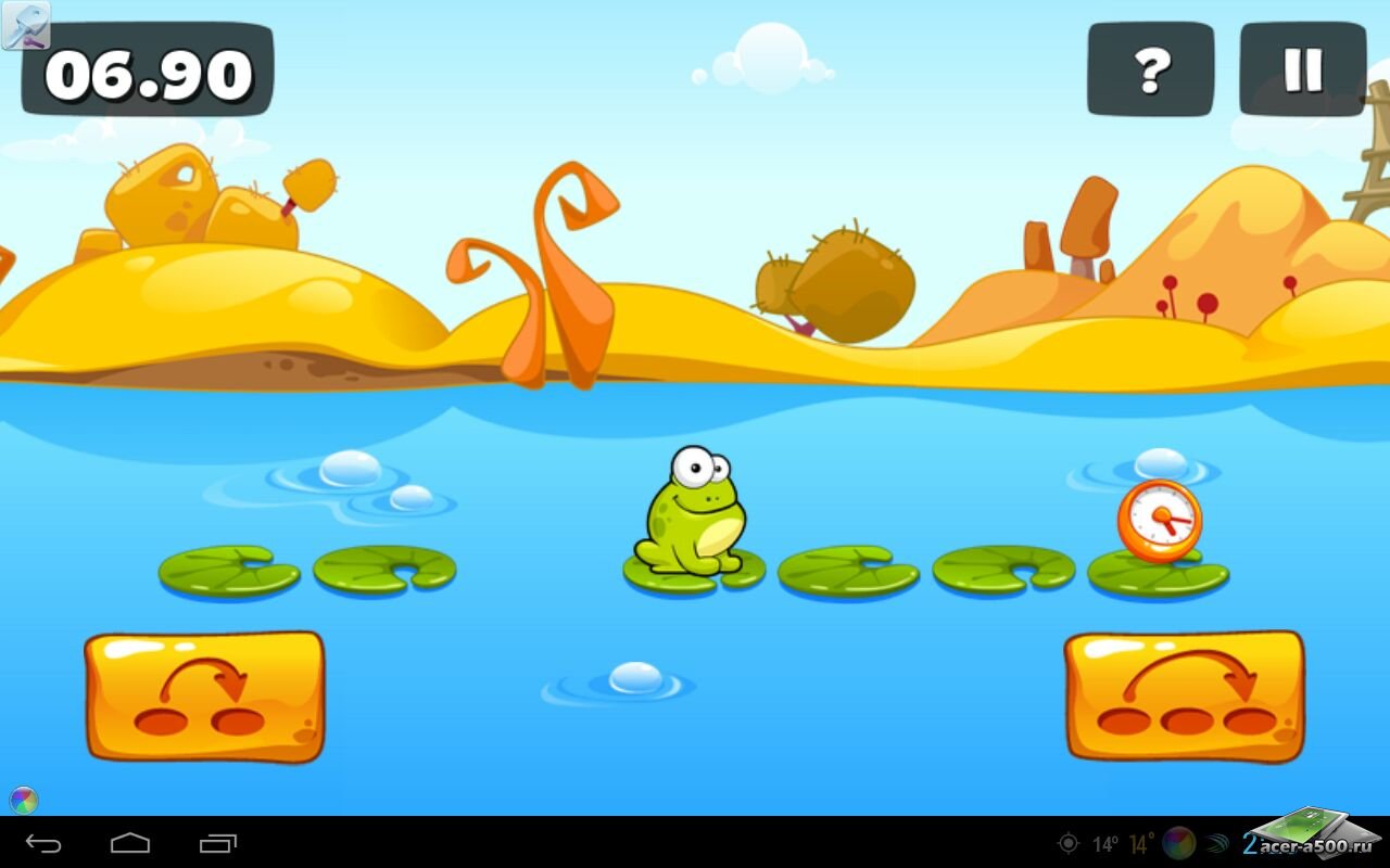 Игра "Tap the Frog HD" на Андроид