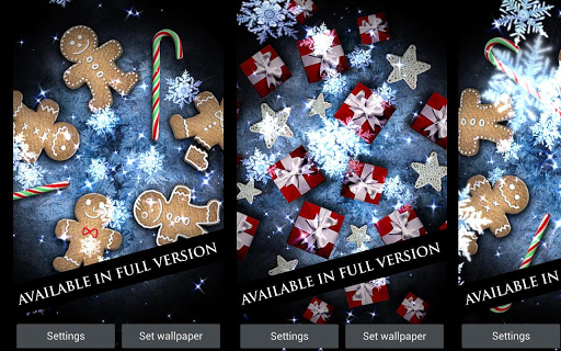 Живые обои "Snow Stars" на Андроид