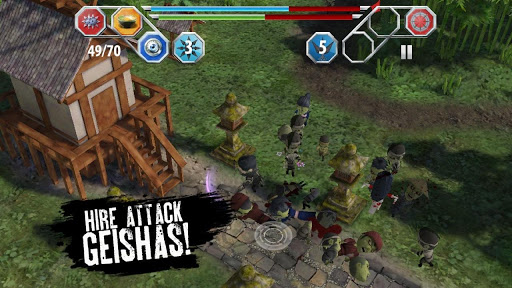 Игра "Finger Ninjas: Zombie Strike-Force" на Андроид