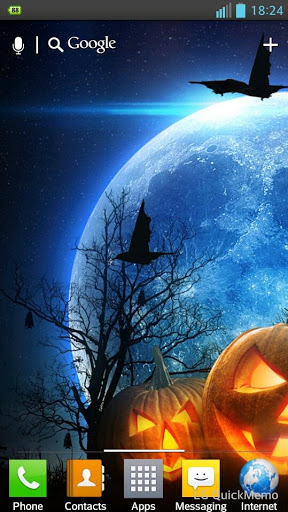 Живые обои "Halloween Live Wallpaper" на Андроид