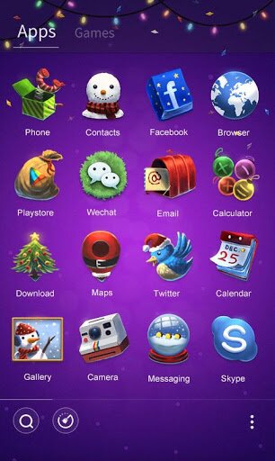 Happy New Year Launcher Theme на Андроид