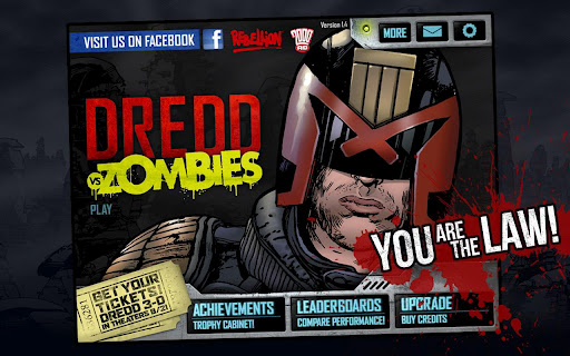 Игра "Judge Dredd vs. Zombies" на Андроид