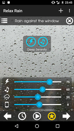 Расслабьтесь: дождь скачать на Андроид