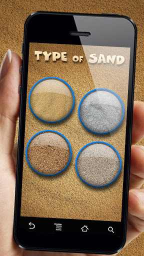 Рисование на песке на Андроид