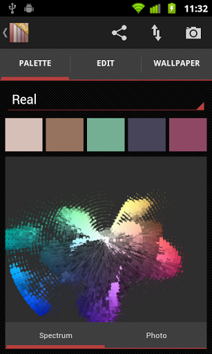 Генератор цветовой палитры "Real Colors Pro" на Андроид