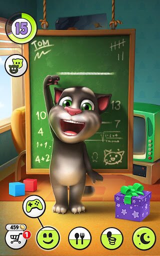 Игра "Talking Tom Cat" на Андроид