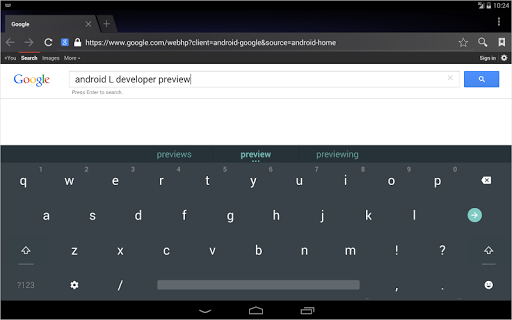 Приложение Android L Keyboard на Андроид