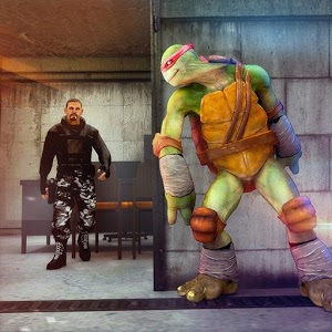 Turtle Ninja: Critical Escape — City Prison