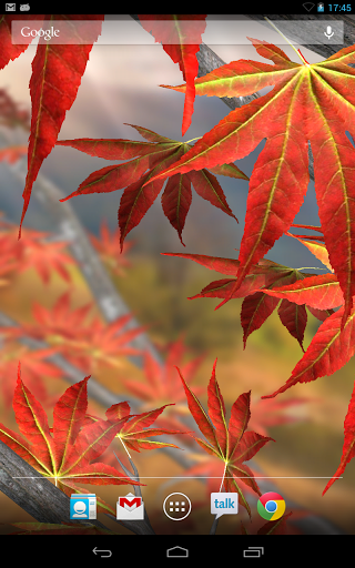 Живые обои "Autumn Tree Live Wallpaper" на Андроид