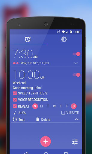 Будильник "WakeVoice ★ vocal alarm clock" на Андроид