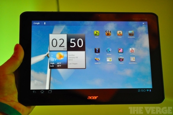 Обзор планшета Acer Iconia Tab A510 на Android 4.0