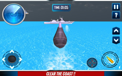 Submarine - война 3D на Андроид