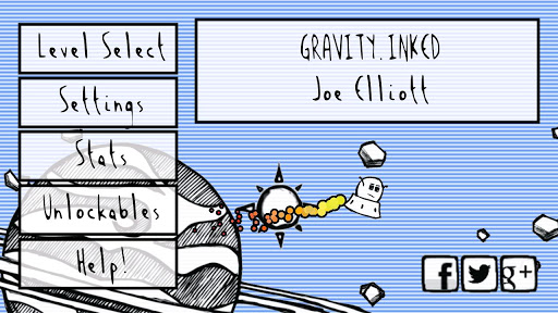 Игра "Gravity Inked" на Андроид