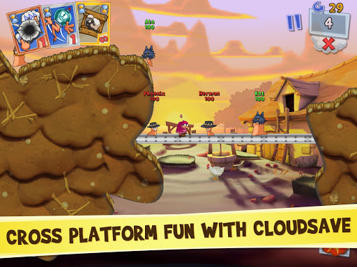 Игра Worms 3 на Андроид