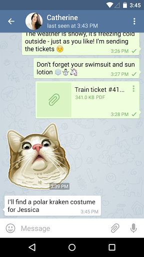 Telegram скачать на Андроид
