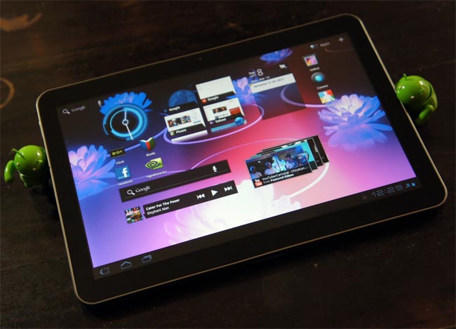 Видео и текстовые обзоры планшета Samsung Galaxy Tab 10.1 на Android  3.1
