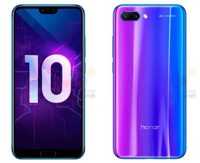 Huawei Honor 10 экран