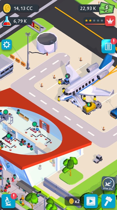 Airport Inc. - Idle Airport Tycoon Game на Андроид