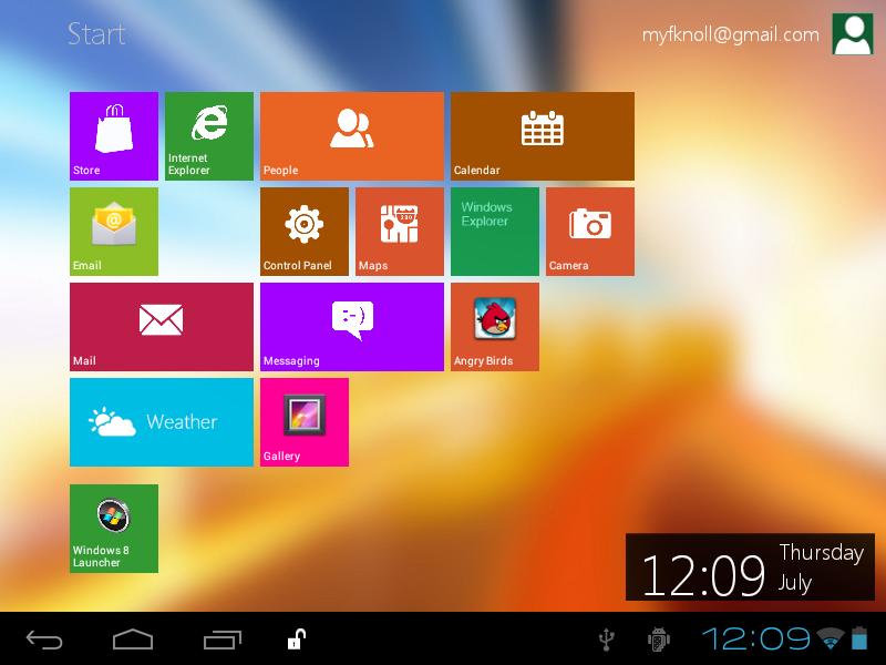 Установка Windows 7, 8, XP, 98, 95 на Android-планшет