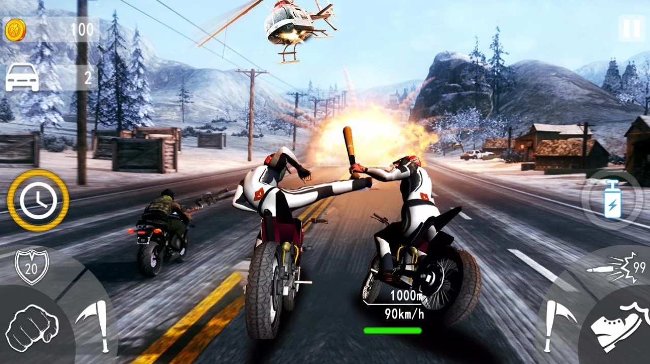 Biker Gang: Highway Death Moto 3D на Андроид