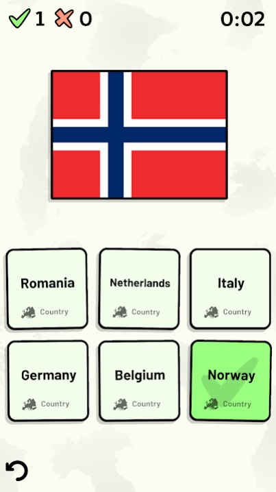 Countries of Europe Quiz на Андроид