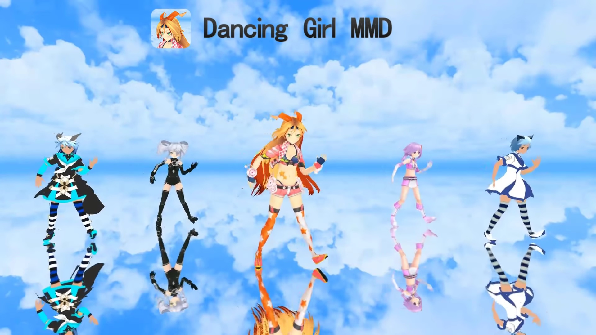 Танцующая девушка MMD на Андроид