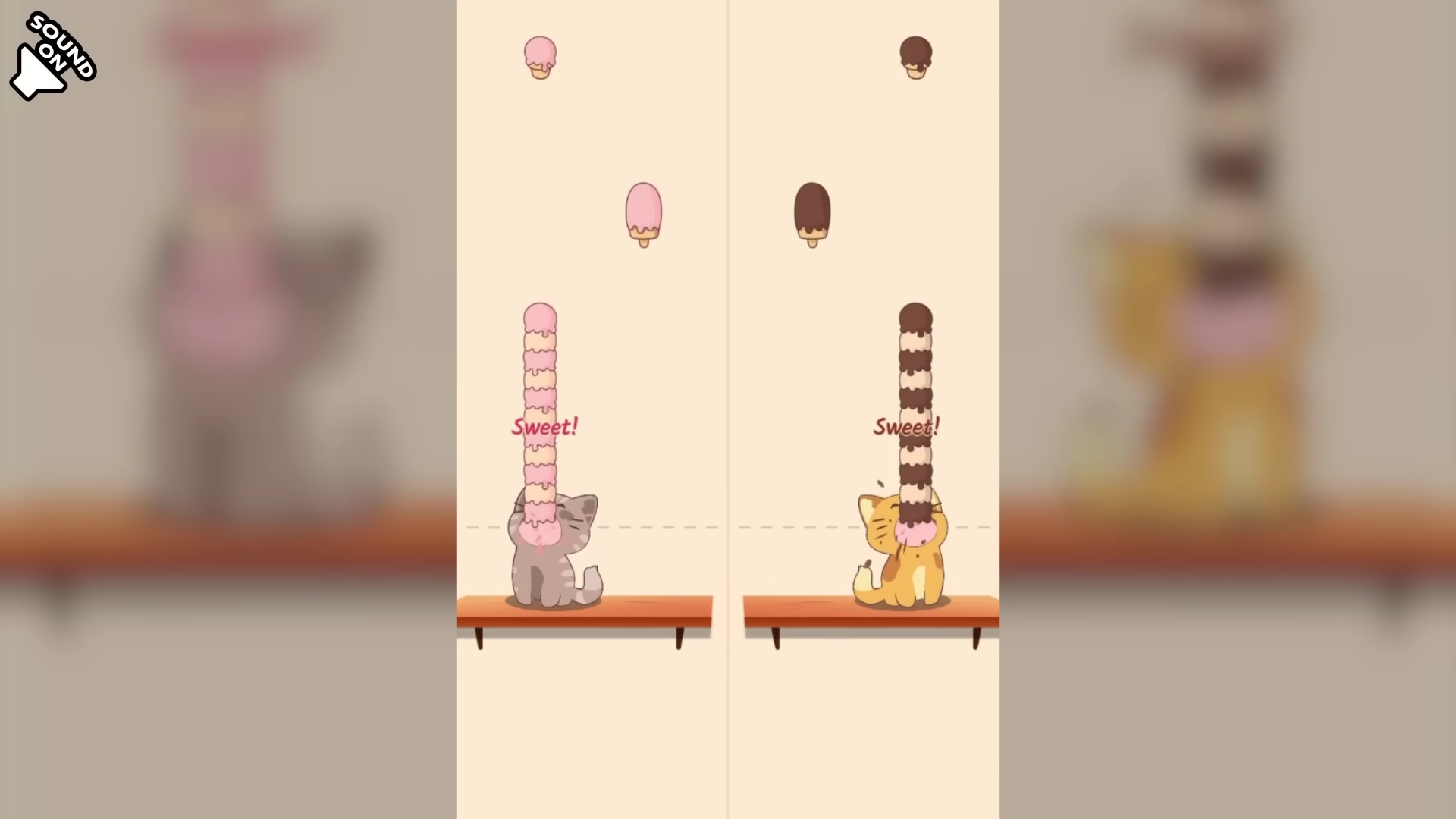 Duet Cats: Cute Popcat Music на Андроид