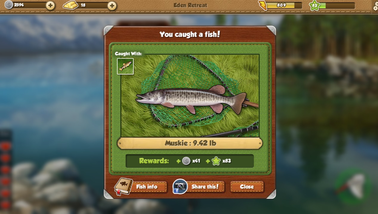 Fishing World на Андроид