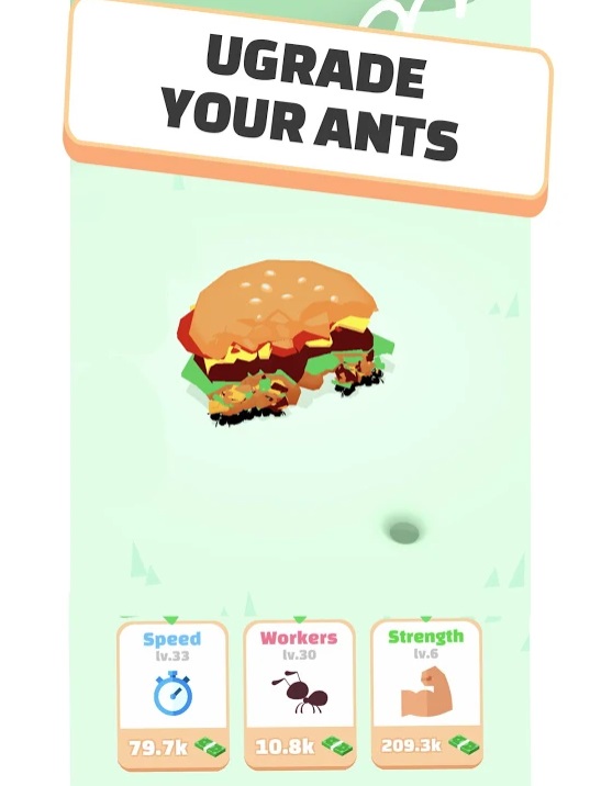 Idle Ants на Андроид