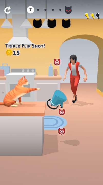 Jabby Cat 3D на Андроид