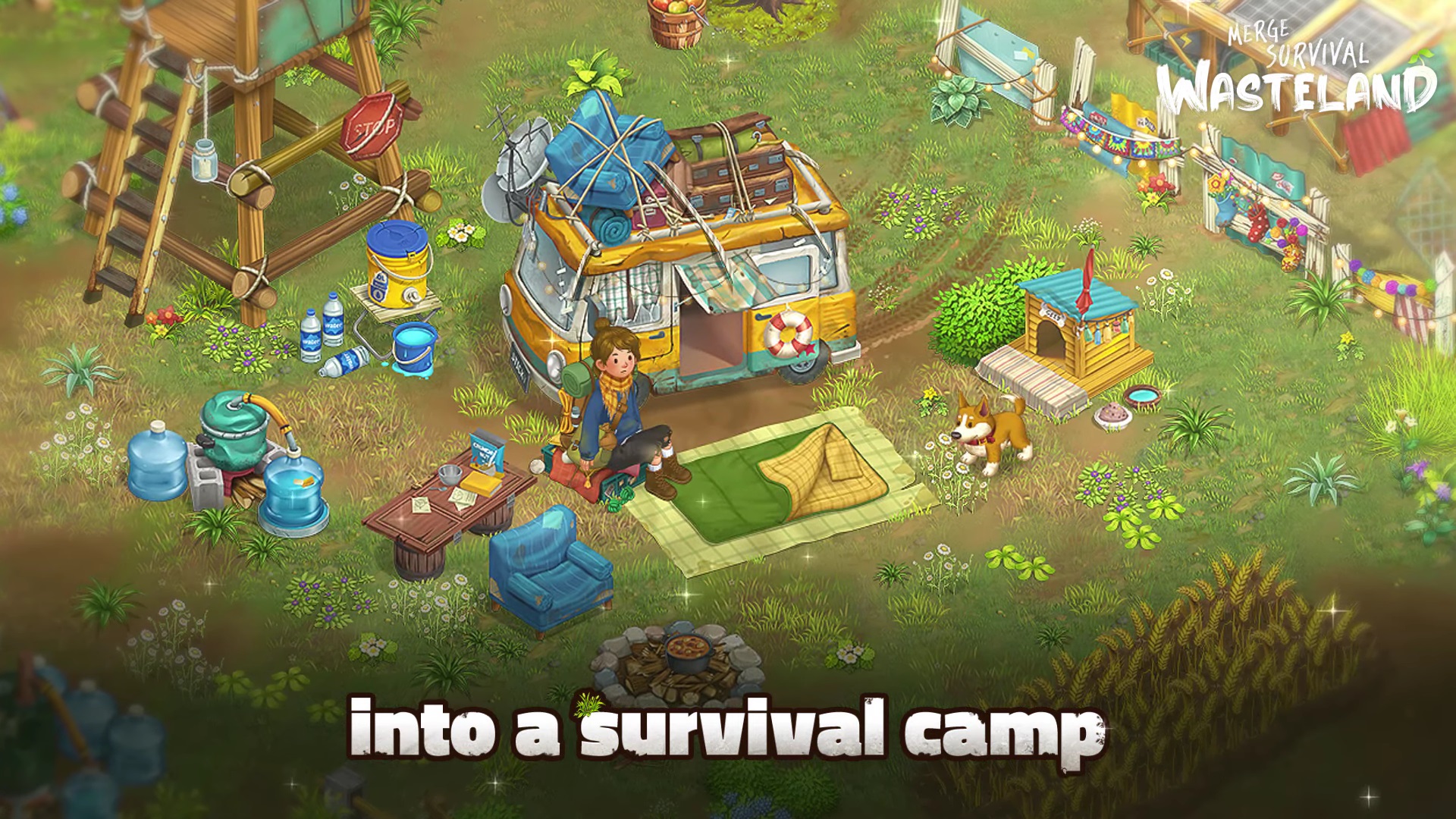 Merge Survival: Wasteland на Андроид