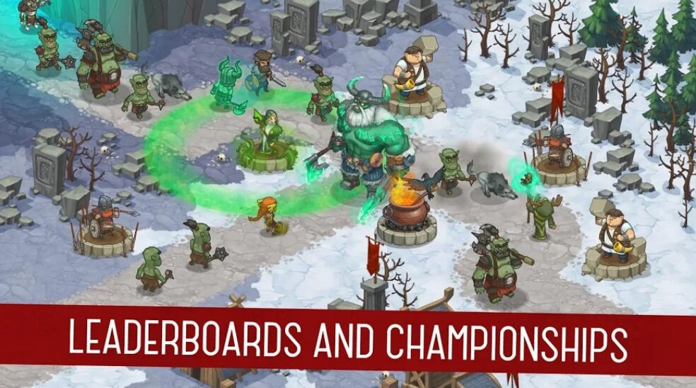 Orcs Warriors: Offline Tower Defense на Андроид