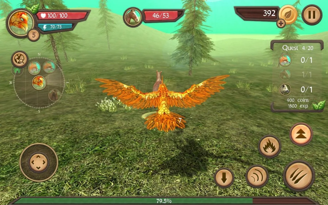 Phoenix Sim 3D на Андроид