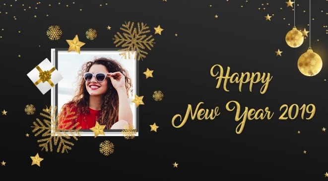 Happy New Year Photo Frames - Greetings 2019 на Андроид