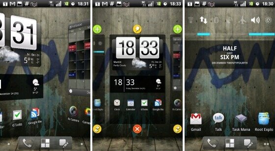 Альтернативный рабочий стол LauncherPro для планшетов на Android