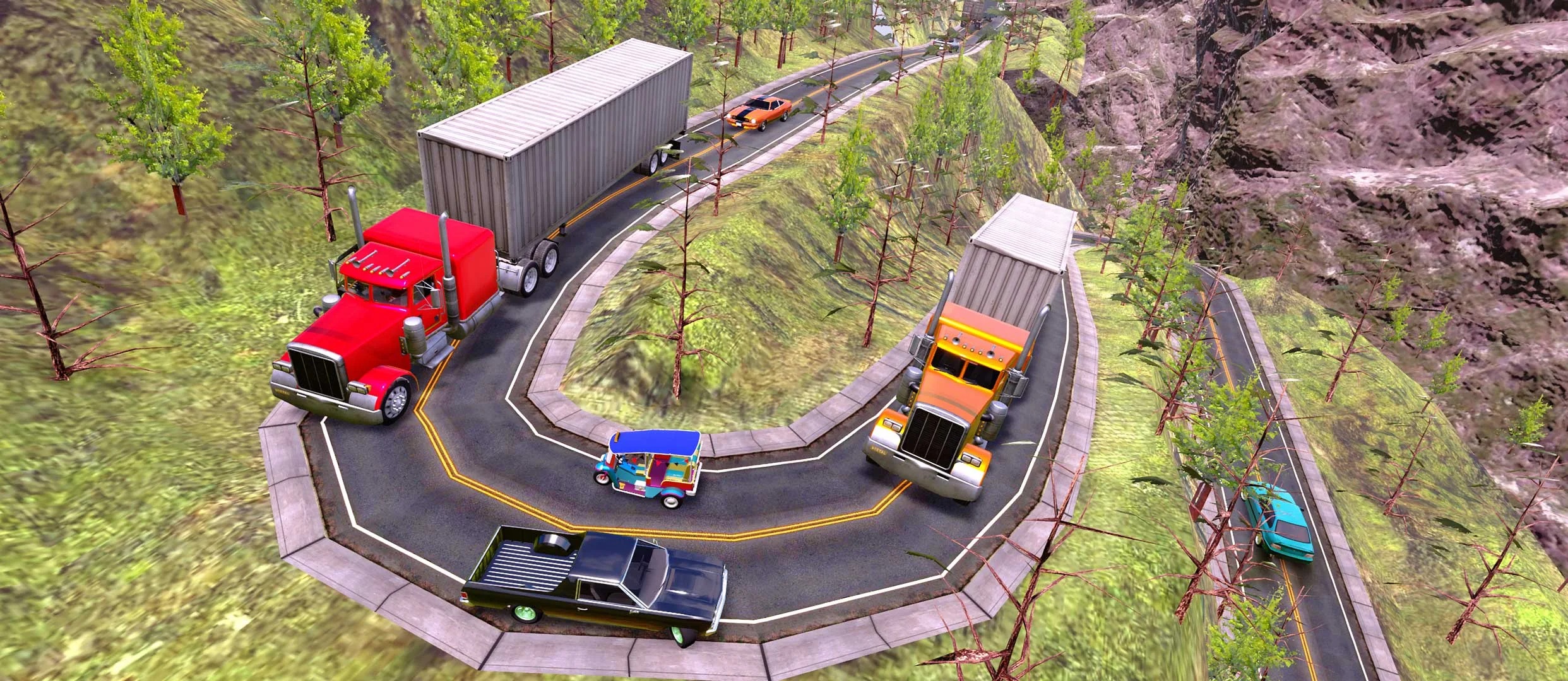Risky Roads: Truck Driver на Андроид