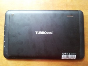 Turbopad 911 - задняя крышка