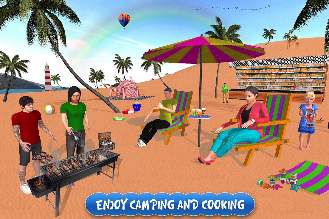 Virtual Family Summer Vacation на Андроид