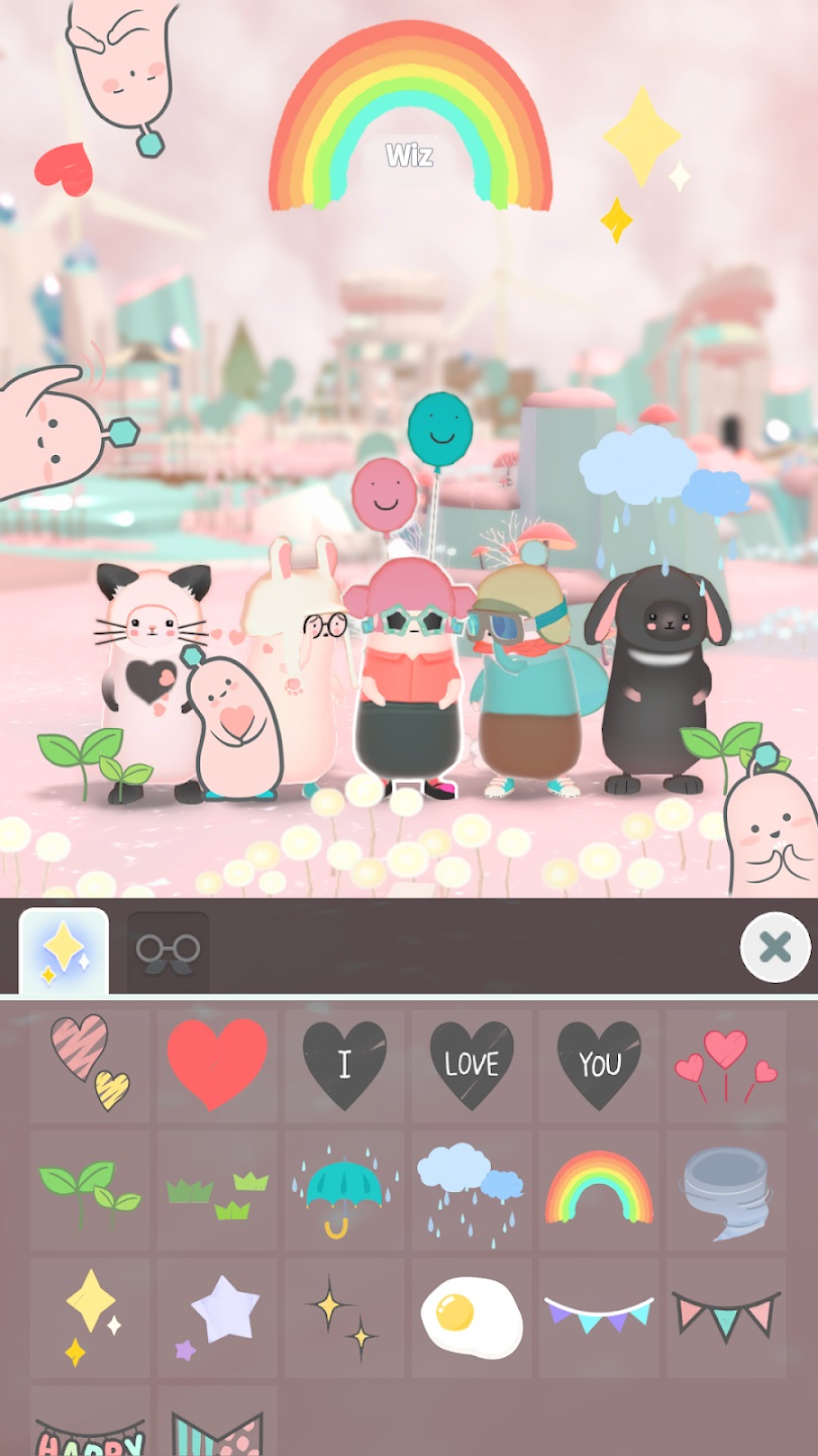 WITH: Cute Idle Games на Андроид